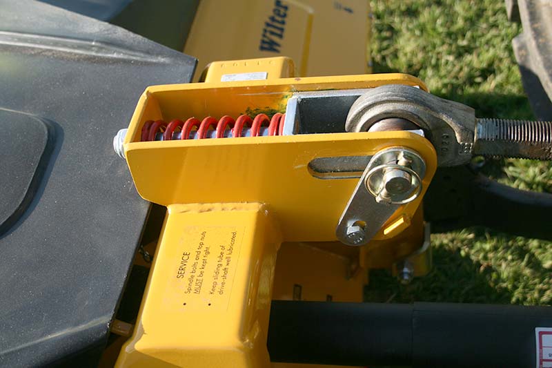 Spring Loaded Top Link System